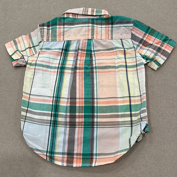 Gap Kids Plaid Short Sleeve Shirt - Picture 2 of 5